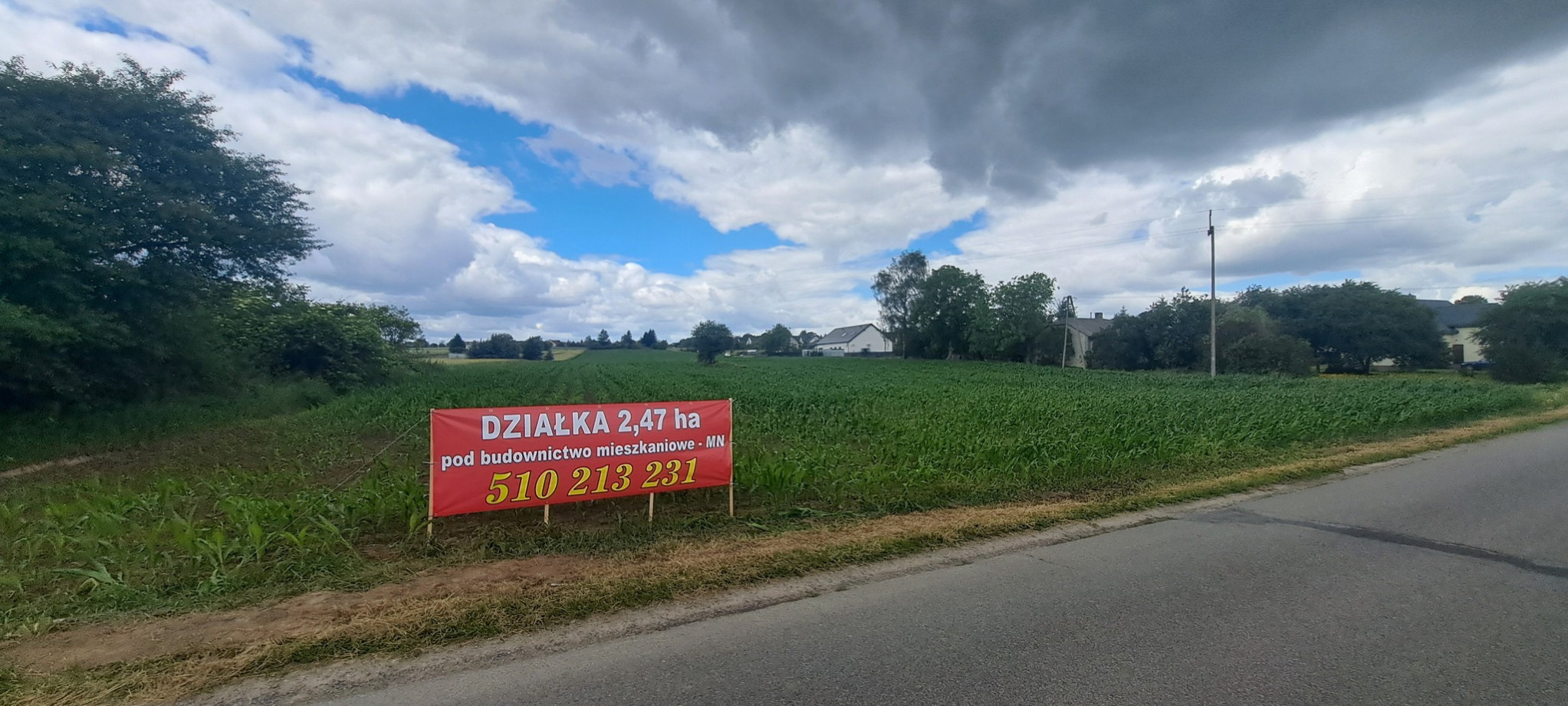 Działka Sprzedaż Krępiec Spokojna