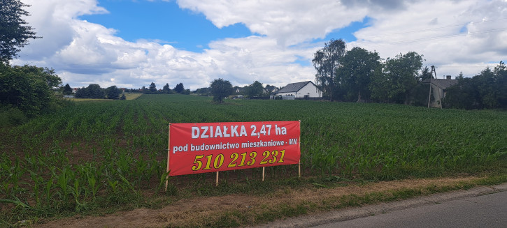 Działka Sprzedaż Krępiec Spokojna 1