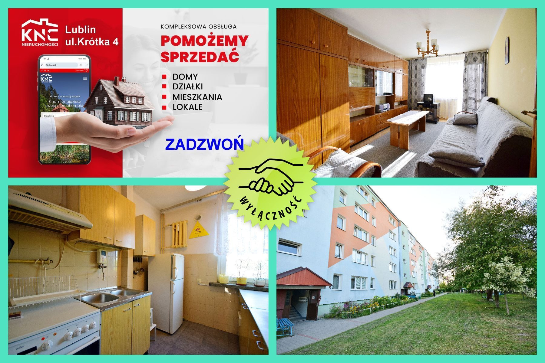Mieszkanie Sprzedaż  Kraśnik Fabryczny Metalowców